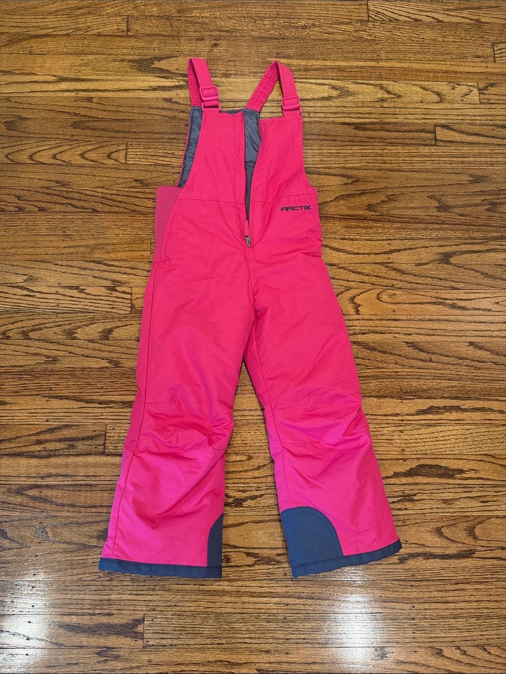 Arctix Kids Bright Pink Insulated Snow Overalls